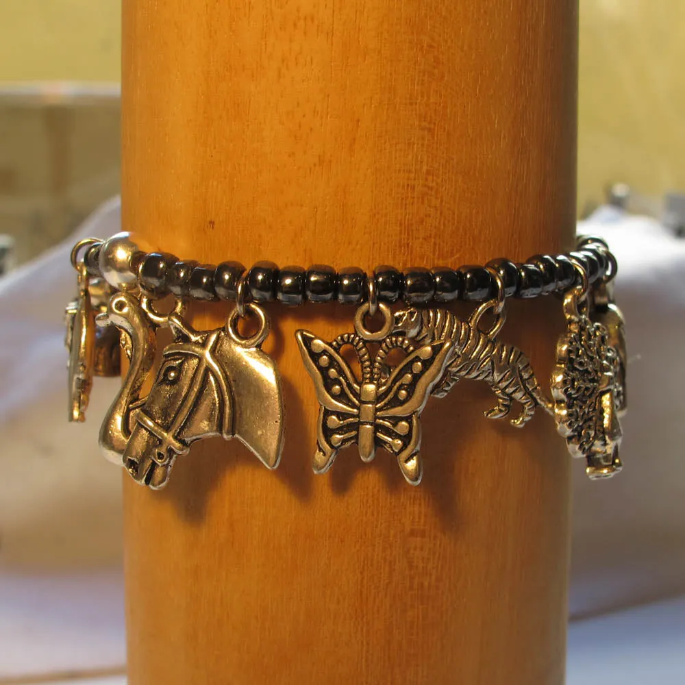 Beaded Menagerie Bracelet