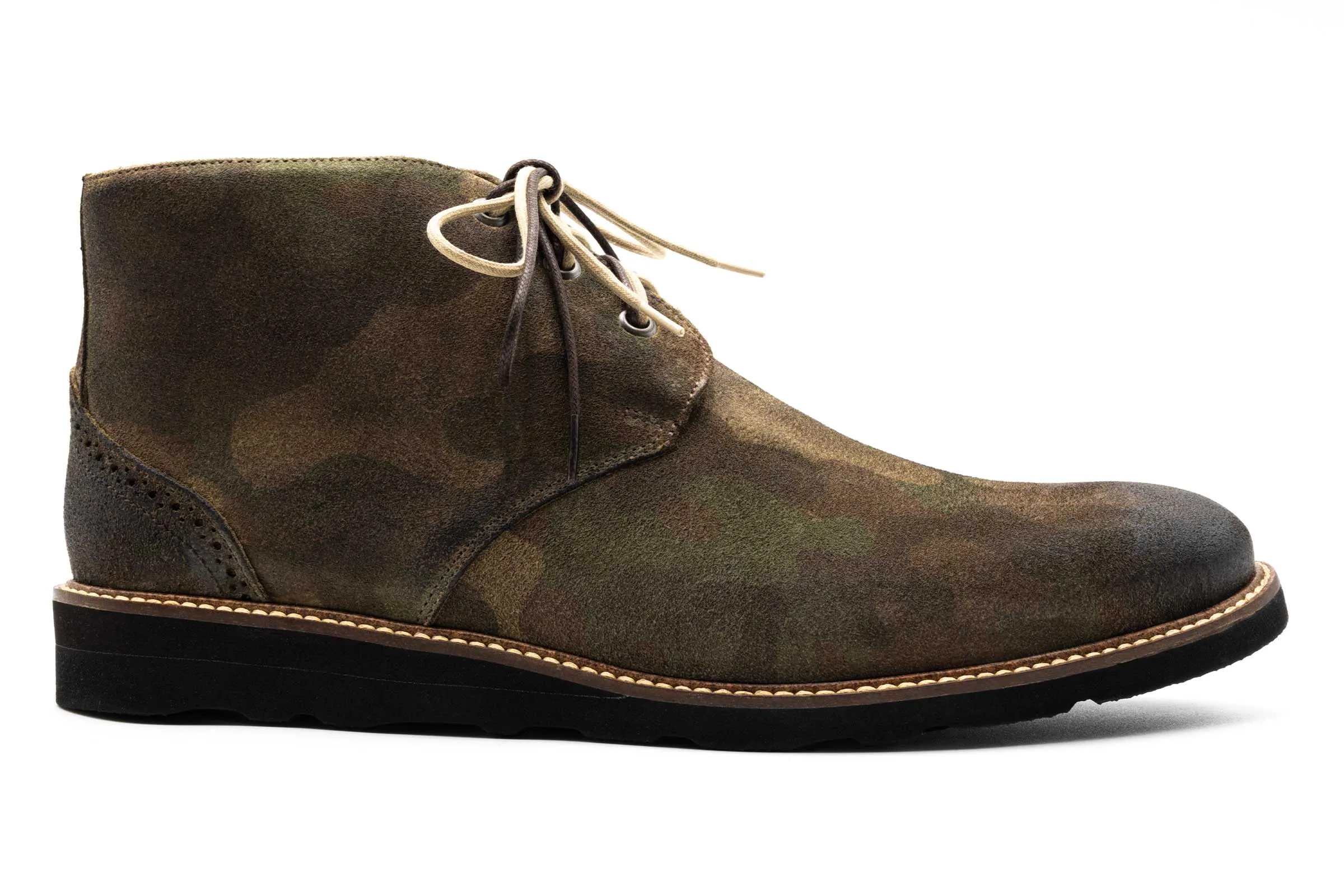 Blue Ridge Suede Chukka Boots - Camo