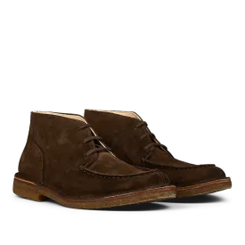 Dark Chestnut Suede Dukeflex Chukka Boots