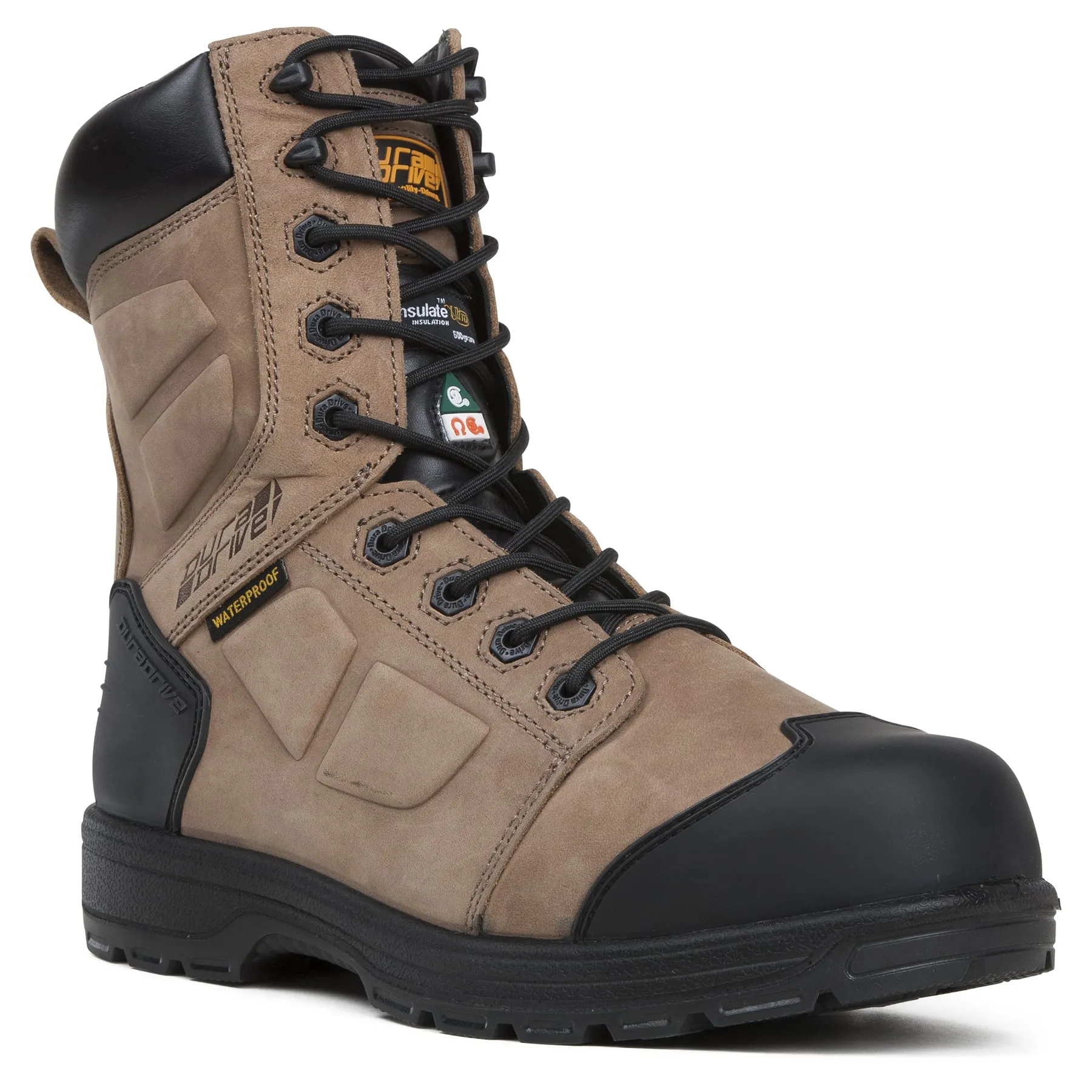 DURADRIVE LYNX WATERPROOF 600G INSULATED WINTER WORK BOOTS