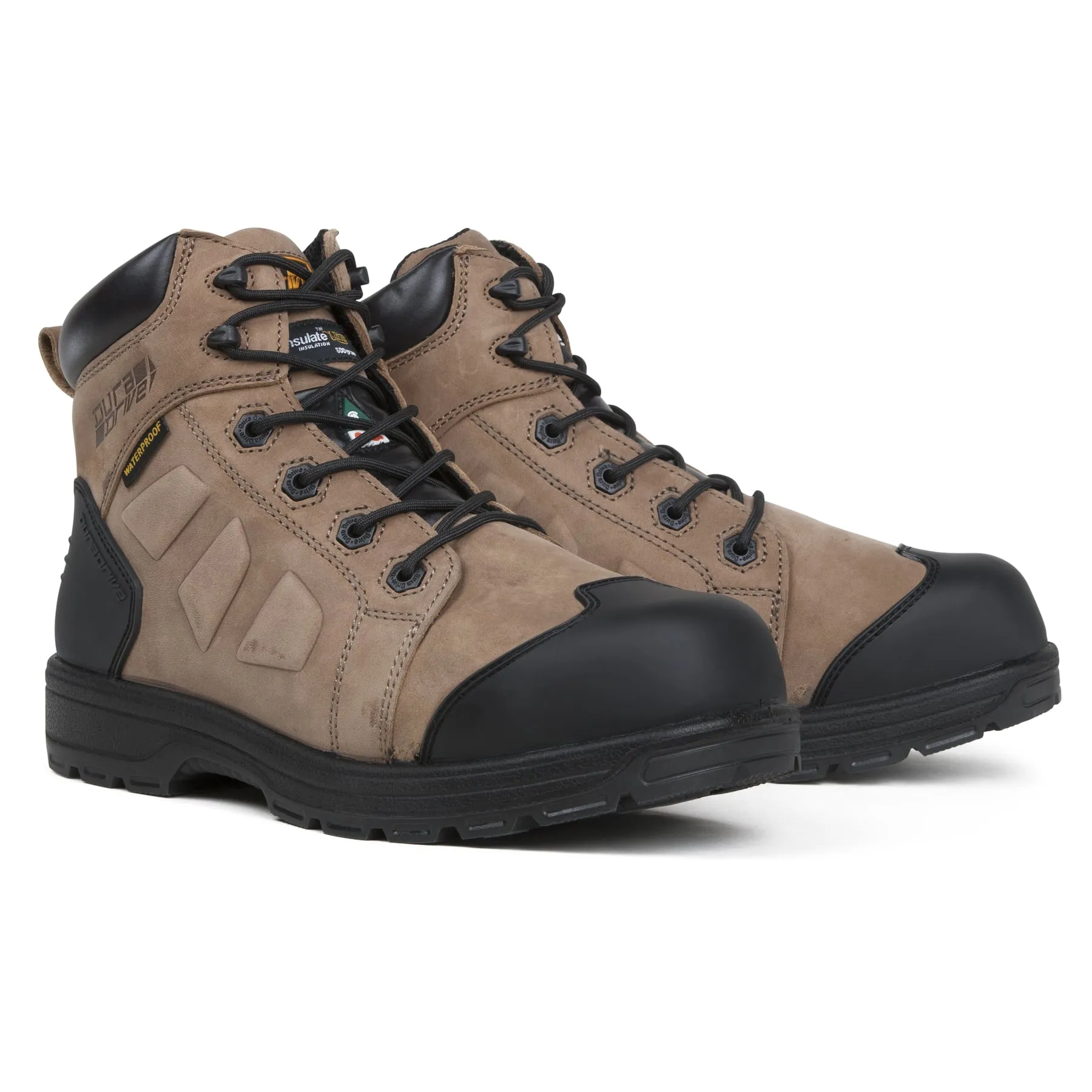 DURADRIVE LYNX WATERPROOF 600G INSULATED WINTER WORK BOOTS