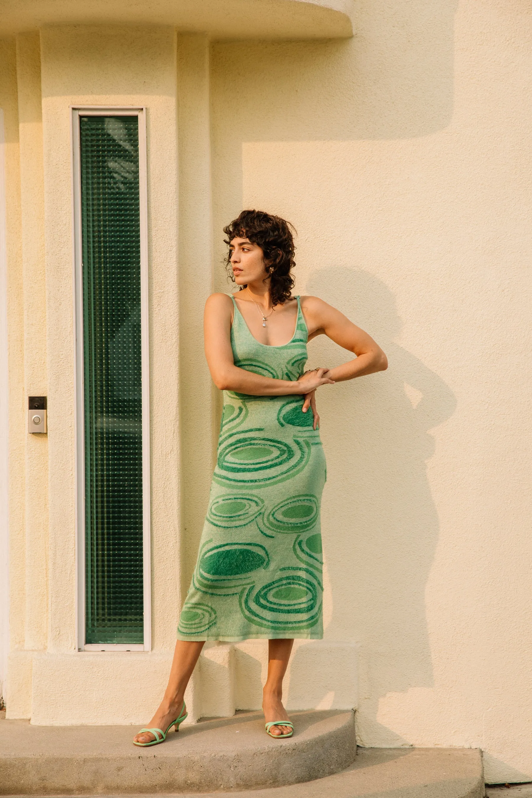 Green Ringo Heels