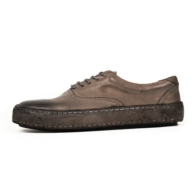 Men's Low Top Leather Sneakers