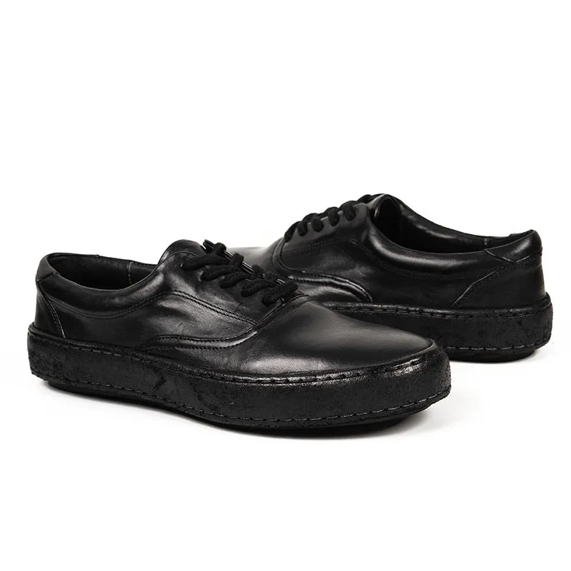 Men's Low Top Leather Sneakers