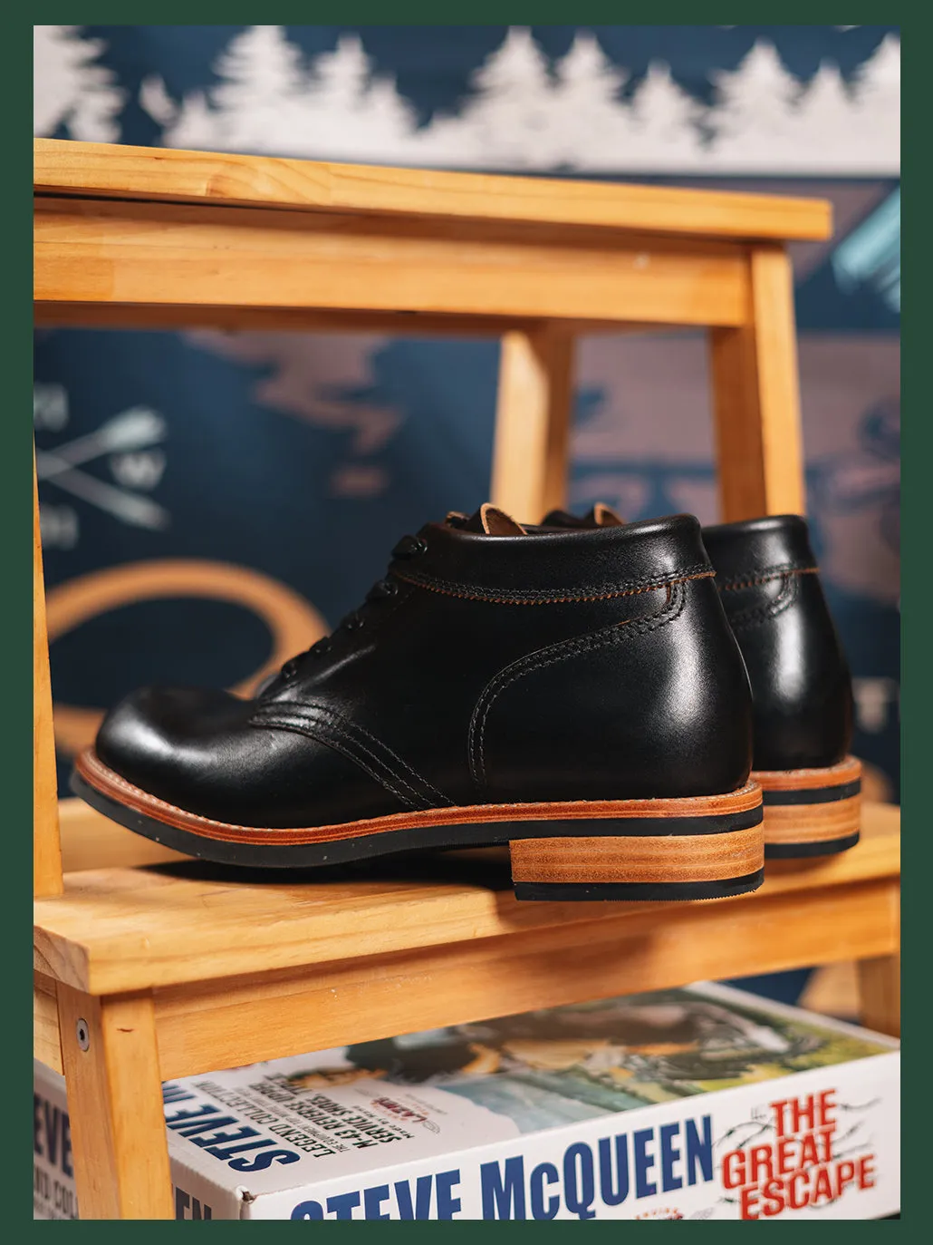 Men's Mid Top Derby Boots