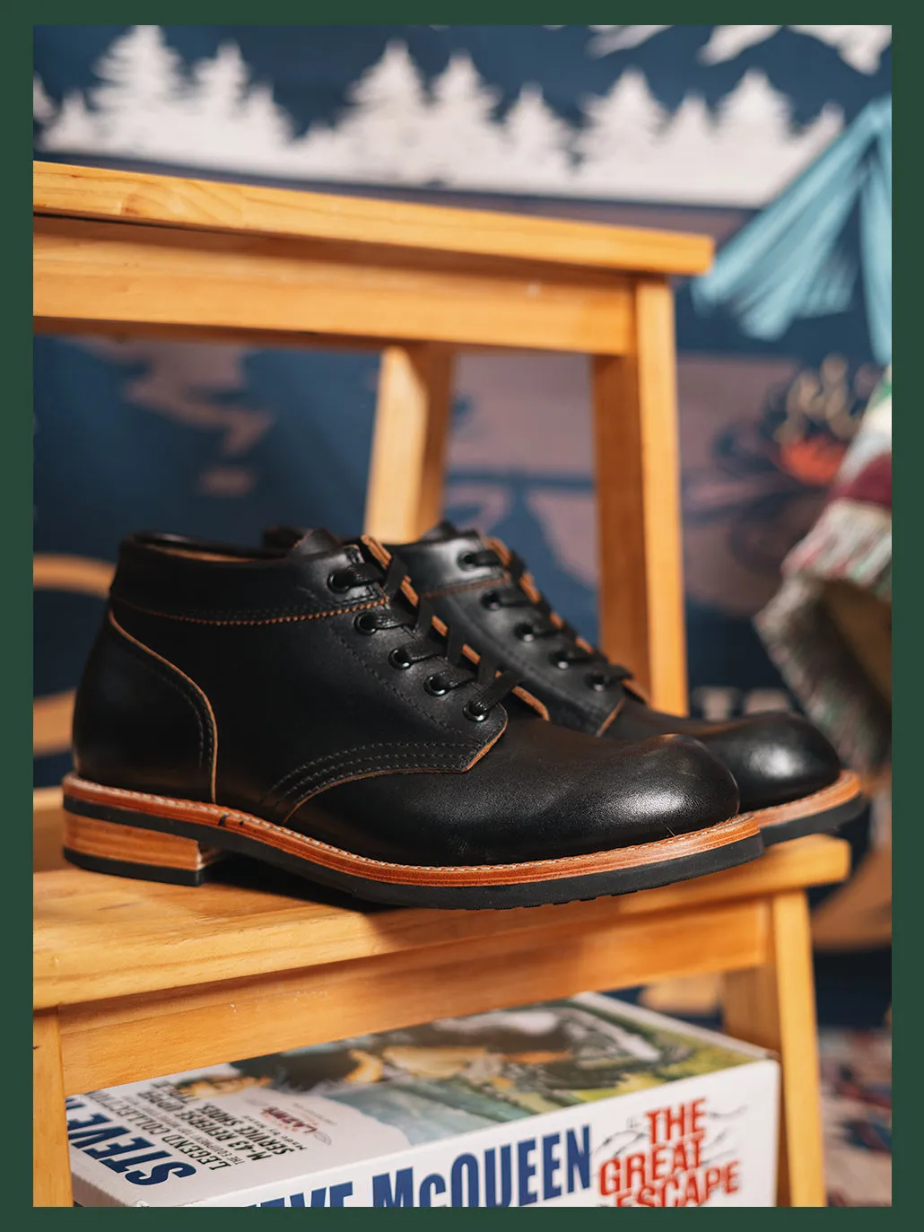 Men's Mid Top Derby Boots