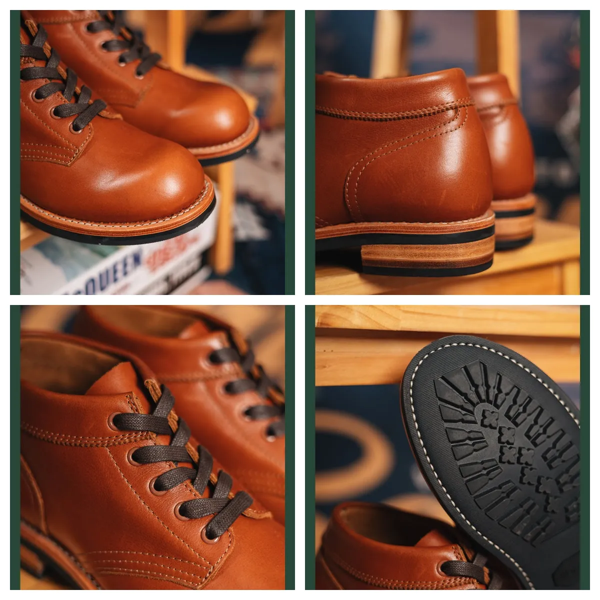 Men's Mid Top Derby Boots