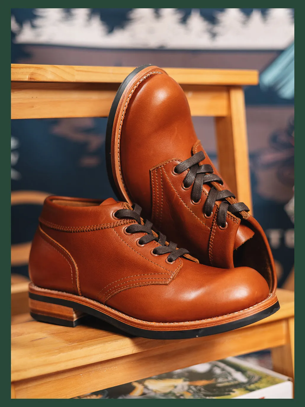 Men's Mid Top Derby Boots