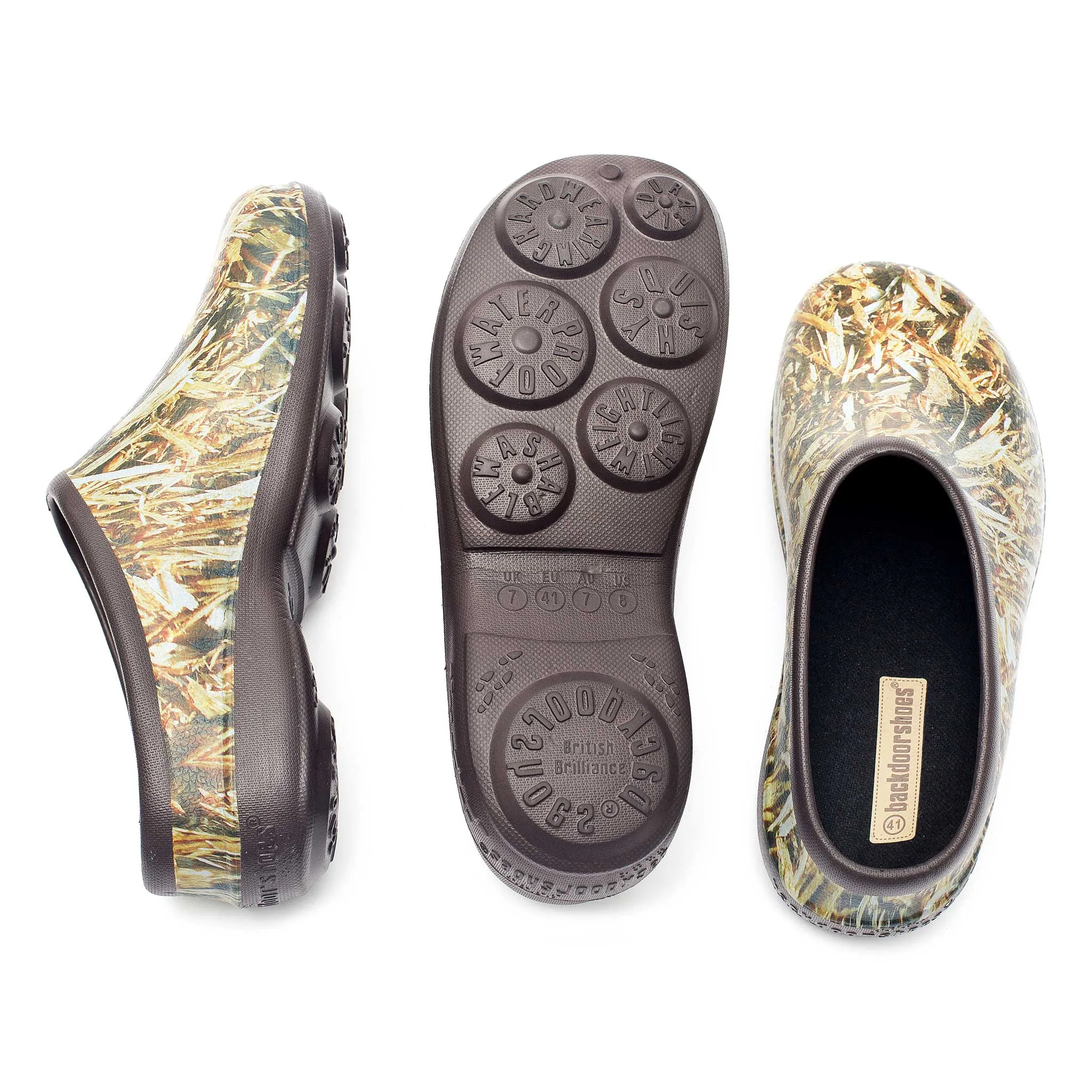 Mulchwood Chunky Tread Classic Men's Clogs