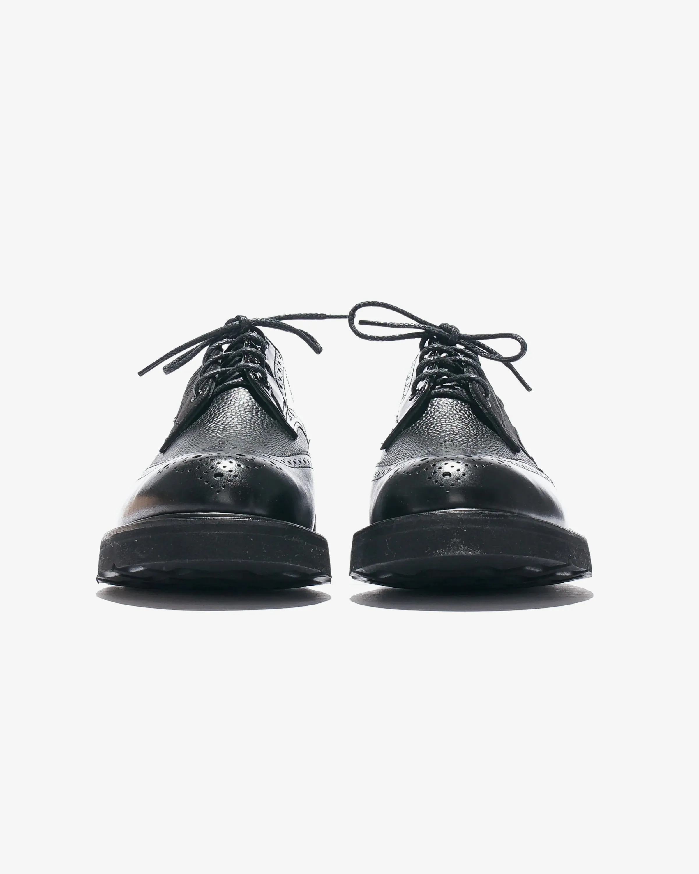 Multi-Tone Derby – Black Leather