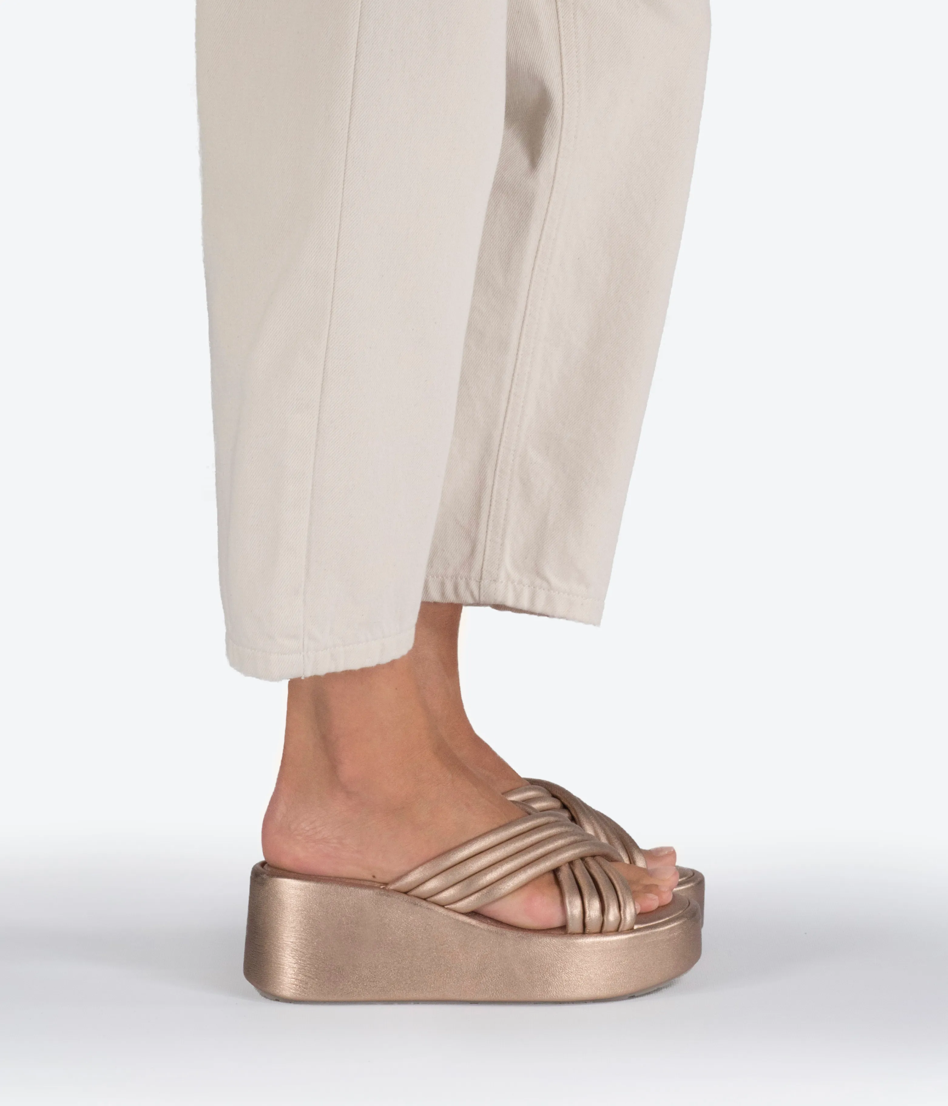 Pedro Garcia - Venecia in Arcilla Pebble Nappa Lame