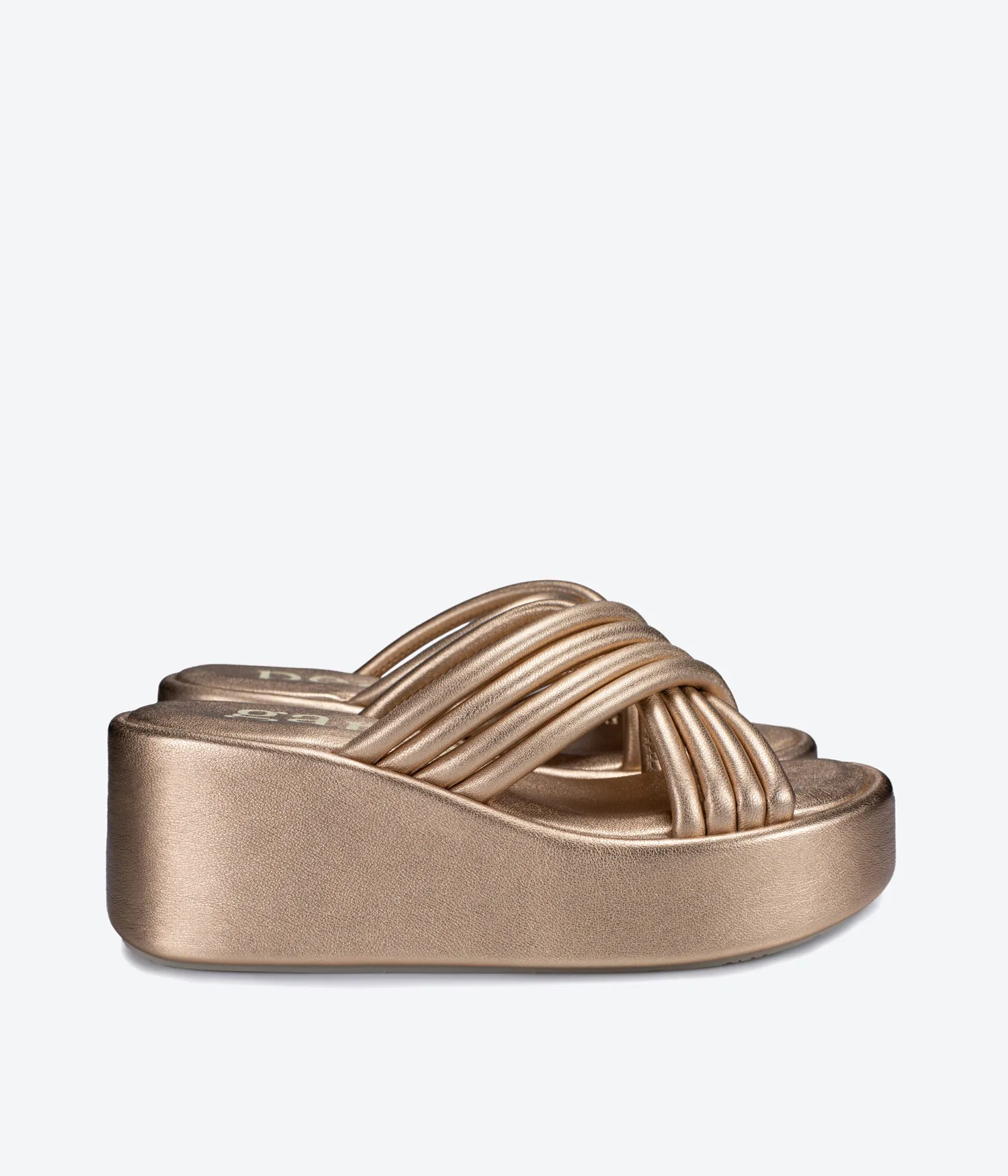 Pedro Garcia - Venecia in Arcilla Pebble Nappa Lame