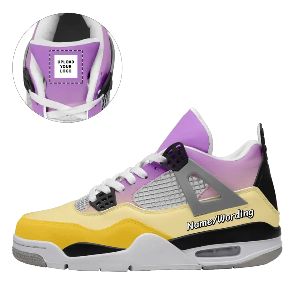 Personalized corporate gifts, business gifts ideas Personalized Basketball Sneakers, Custom Fashionable and Stylish Shoes, Print on Demand Shoes,AJ4-23020173