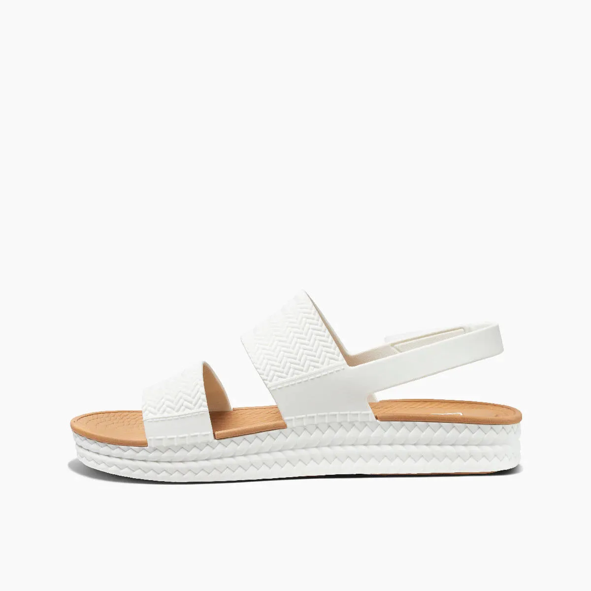 Reef Womens Water Vista White Tan