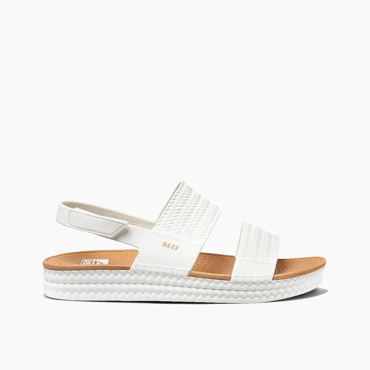 Reef Womens Water Vista White Tan