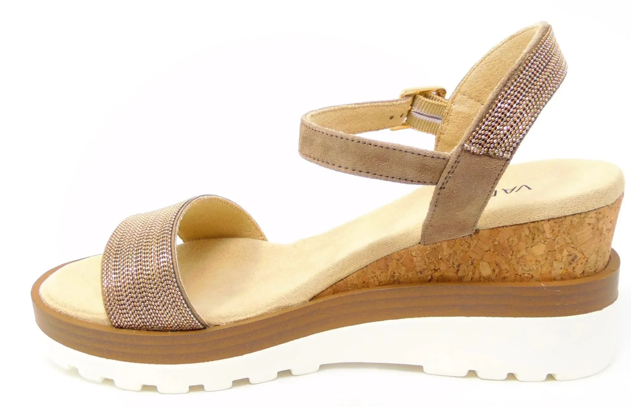 WOMEN'S VANELI CEDRA WEDGE SANDAL | MILITARY SUEDE