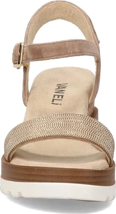 WOMEN'S VANELI CEDRA WEDGE SANDAL | MILITARY SUEDE
